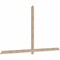 Ekena Millwork Eugene Smooth Timber Gable Bracket, Douglas Fir, 108"W x 58"H x 1 1/2"D x 3 1/2"F, 13/12 Pitch GBW108X58X0204EUG00SDF - alternate 5
